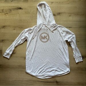 Michael Kors White Knit with Gold Accents